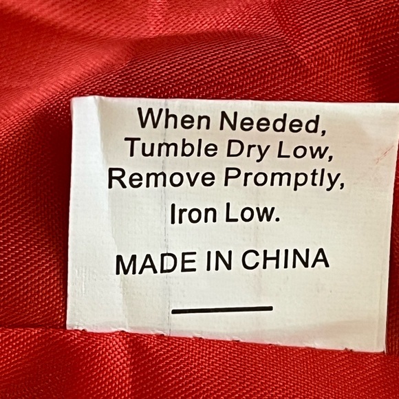 MR.YTG Women’s Striking Vibrant Red Shaggy Faux Fur Short Jacket Pockets Size M - Picture 10 of 11